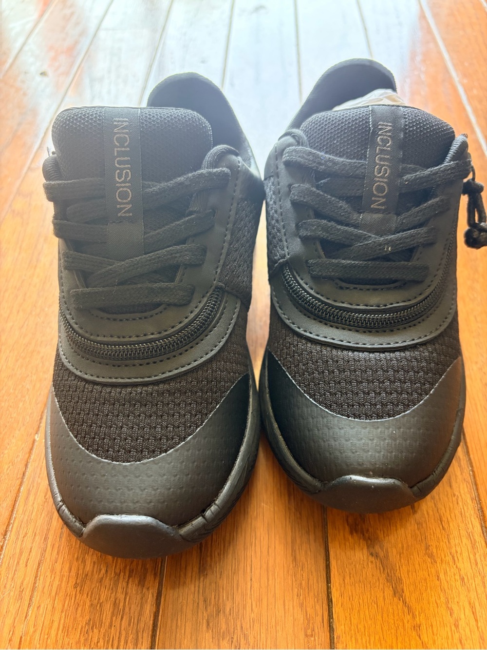 Billy Footwear Sport Inclusion One Kids' Black Sneakers — Lightweight